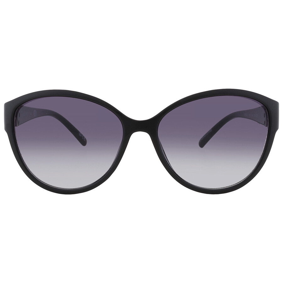 Nine West Nw 23 461 Blk Smoke Cat Eye Ladies Sunglasses 10266301.cgr Blksmk