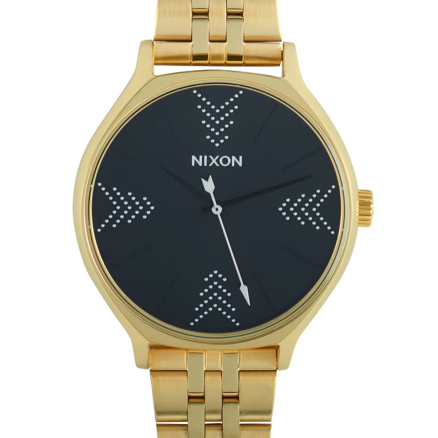 Nixon Clique Quartz Black Dial Ladies Watch A1249-2879-00