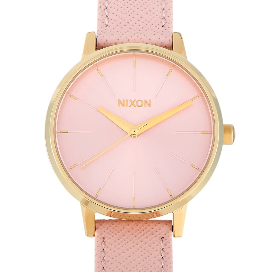 Nixon Kensington Quartz Pale Pink Leather Ladies Watch A108-2813-00