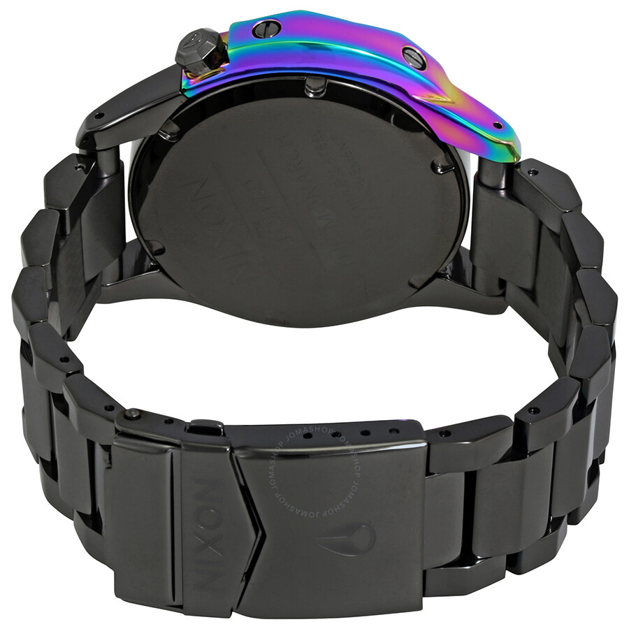 ... Nixon Monarch Black Dial Gunmetal Ladies Watch A288-1698-00