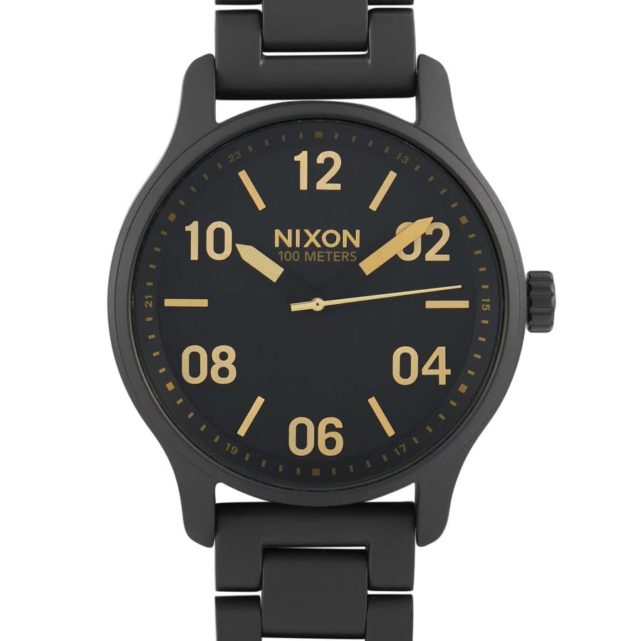 Nixon Patrol Quartz Black Dial Men
