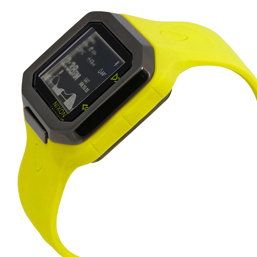 Nixon Ultratide Men's Digital Yellow Sports Watch A476211100 Nixon