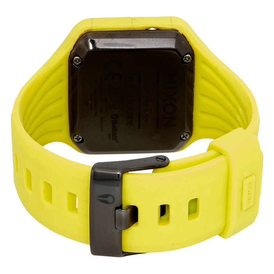 Nixon Ultratide Men's Digital Yellow Sports Watch A476211100 Nixon