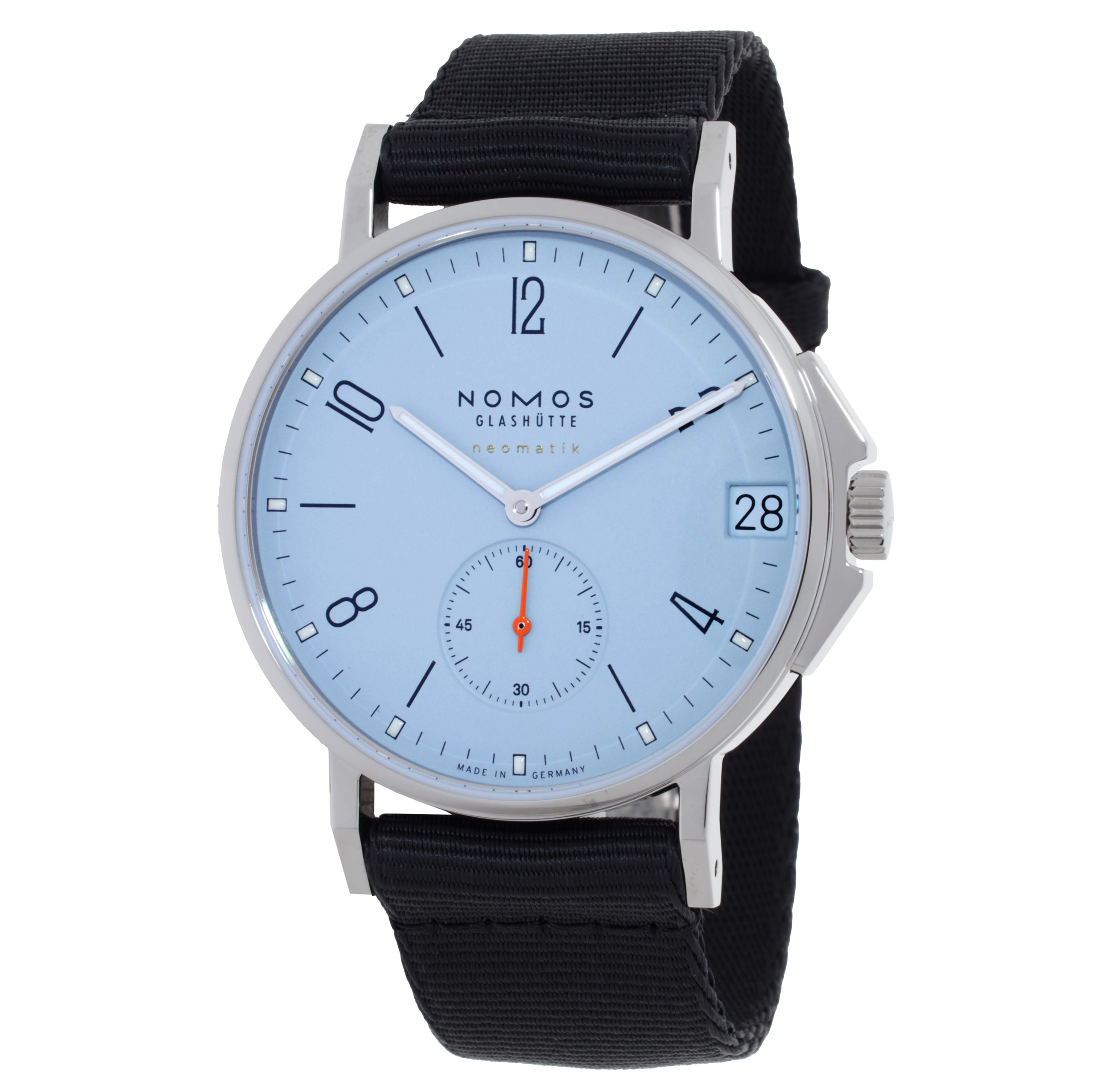 Nomos Ahoi Neomatik Sky Blue Dial Automatic Watch 516