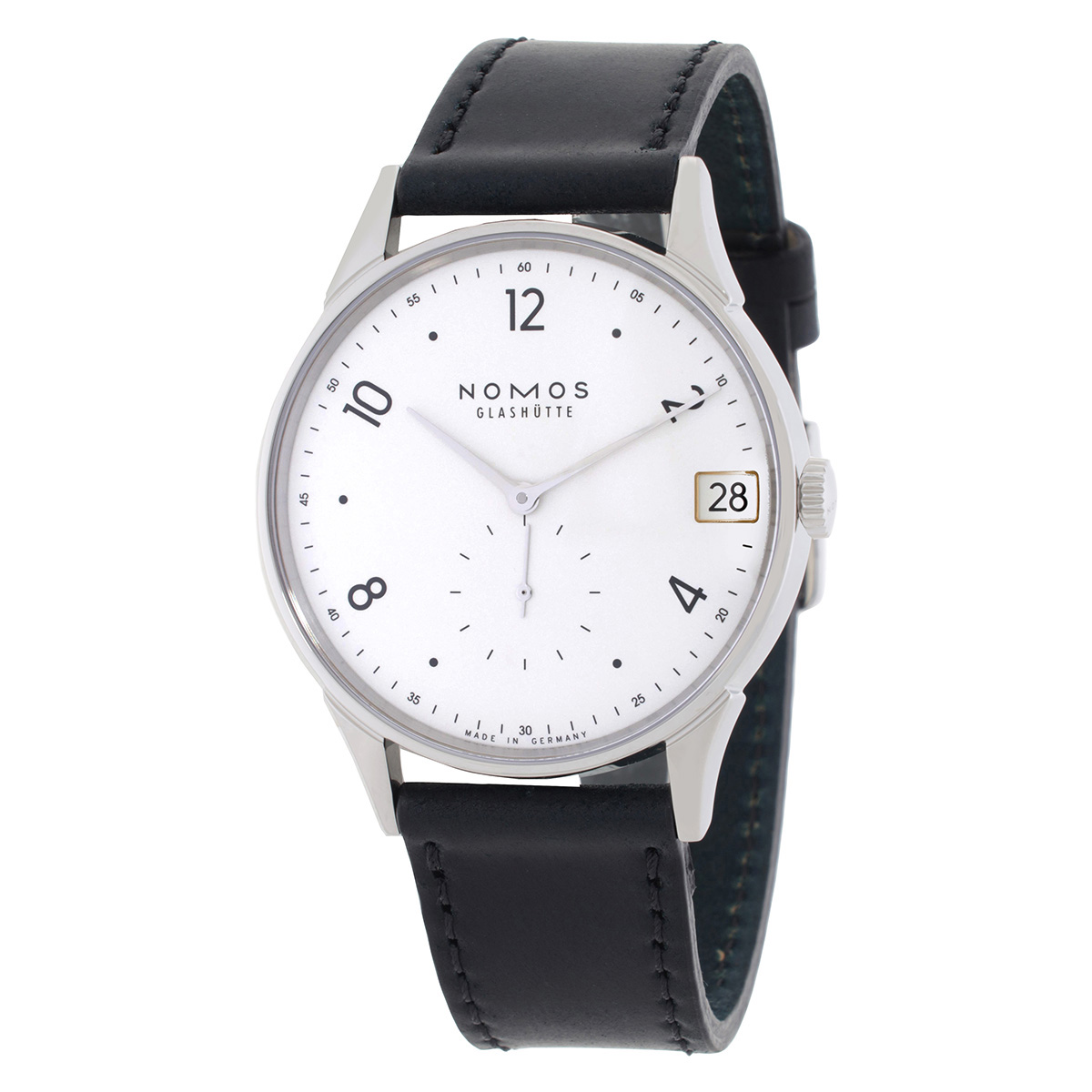 Nomos Minimatik Hand Wind White Dial Men's Watch 1250