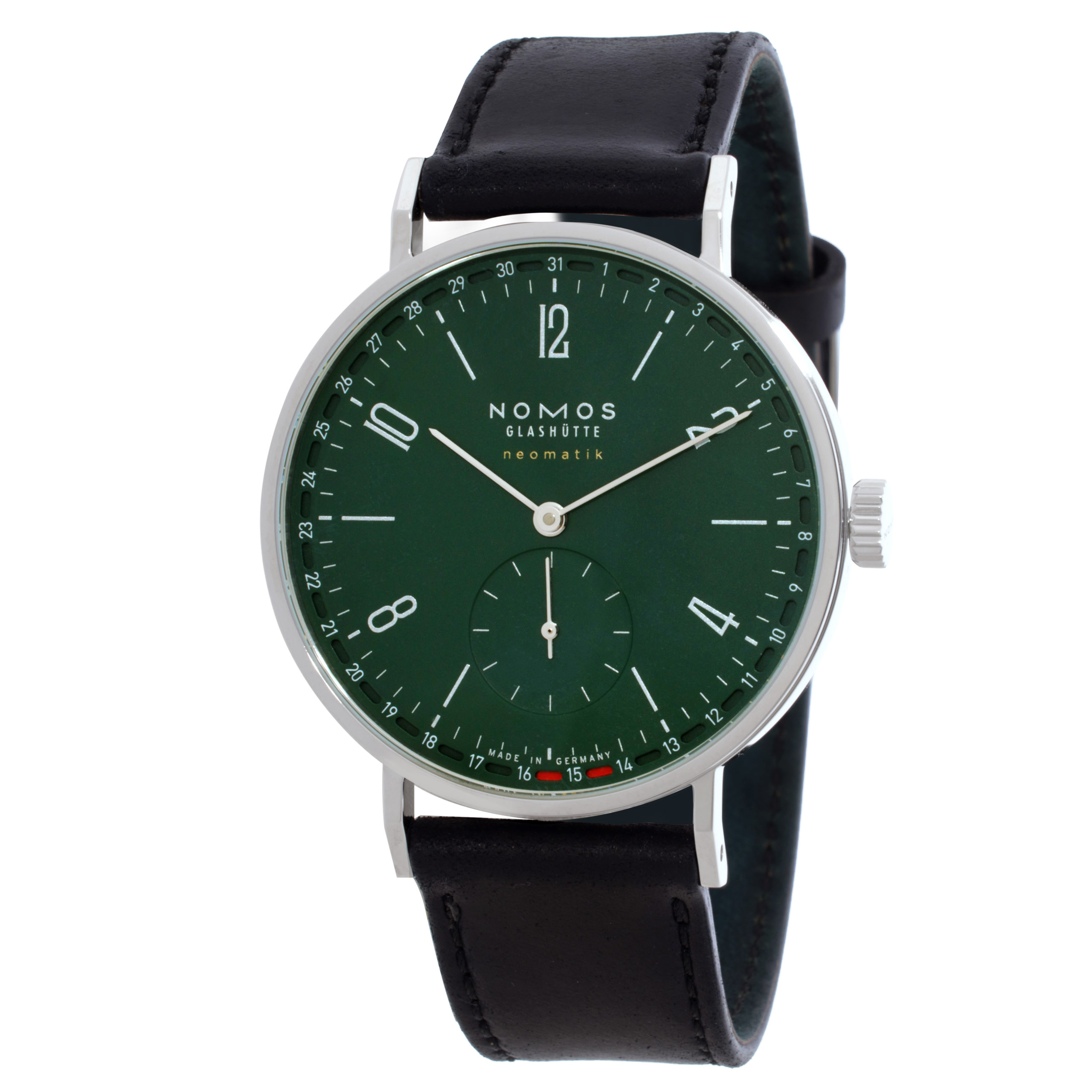 Nomos Tangente Neomatik Automatic Green Dial Men's Watch 148