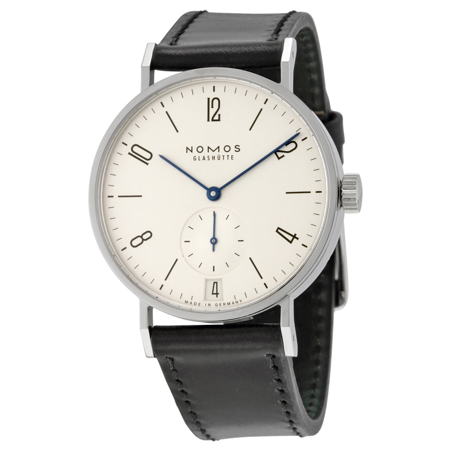 Nomos Tangomat Datum Automatic White Dial Stainless Steel Men's Watch 602