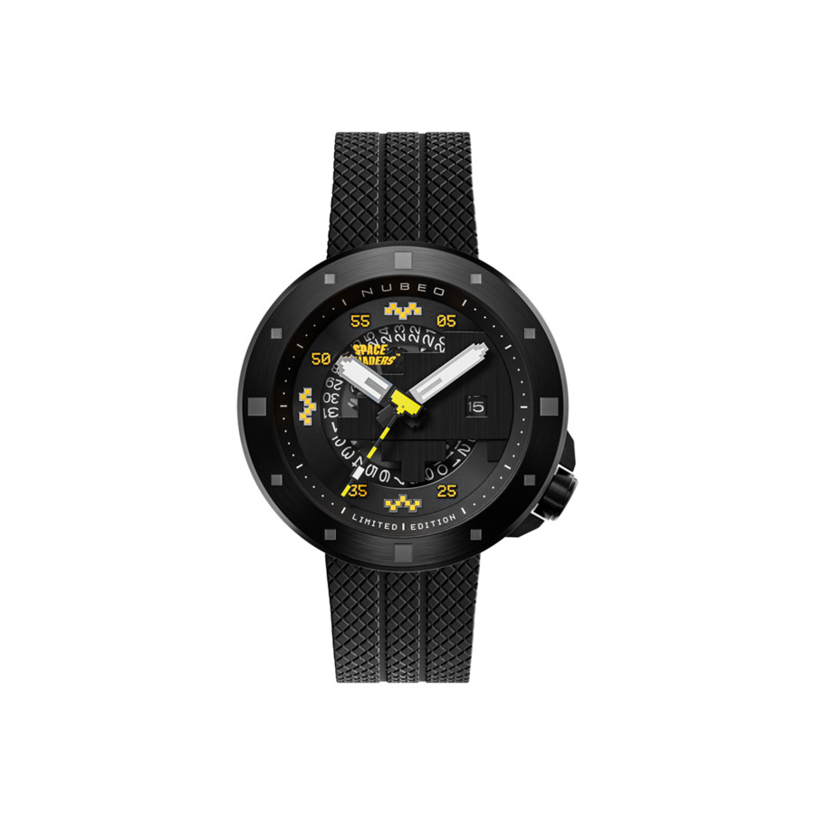 Nubeo Cassini Black Dial Men's Watch NB-6103-07