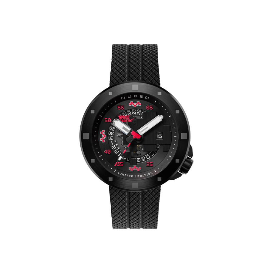 Nubeo Cassini Black Dial Men's Watch NB-6103-08