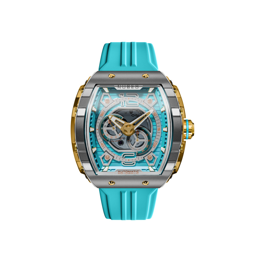 Nubeo Magellan Blue Dial Men's Watch NB-6087-04