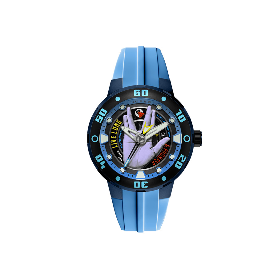 Nubeo Mariner Blue Dial Men's Watch NB-6122-02