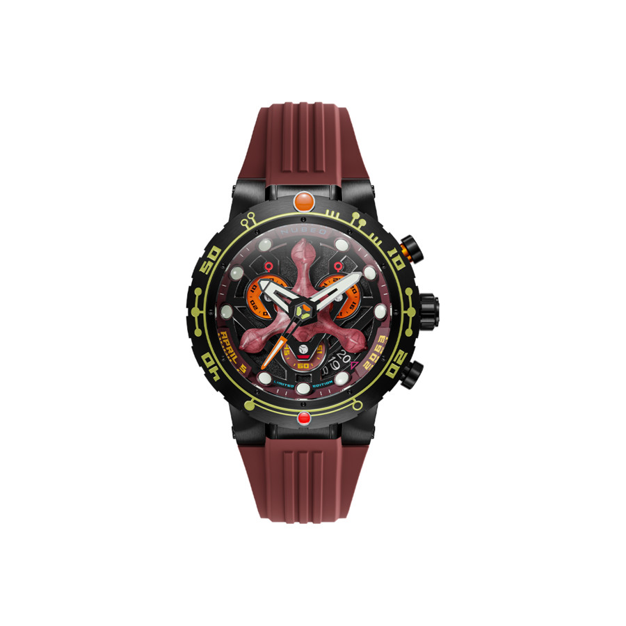 Nubeo Opportunity Chronograph Black Dial Men's Watch NB-6119-01