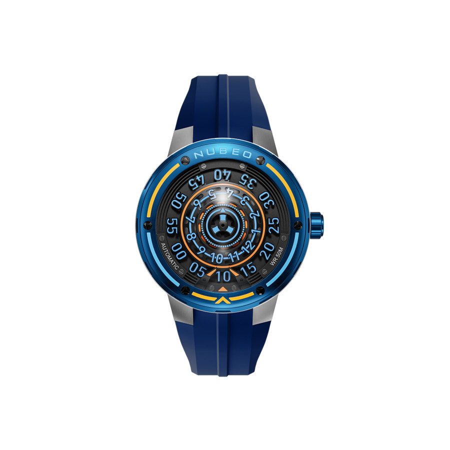 Nubeo Orbiter Grey Dial Men's Watch NB-6117-01