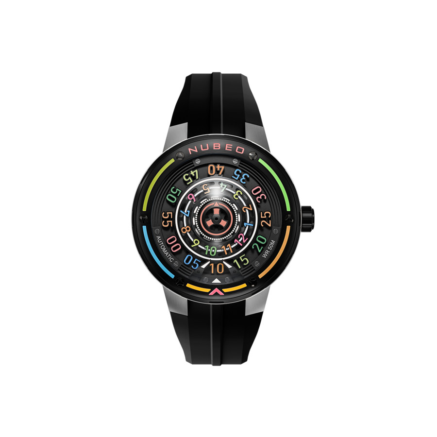 Nubeo Orbiter Grey Dial Men's Watch NB-6117-03