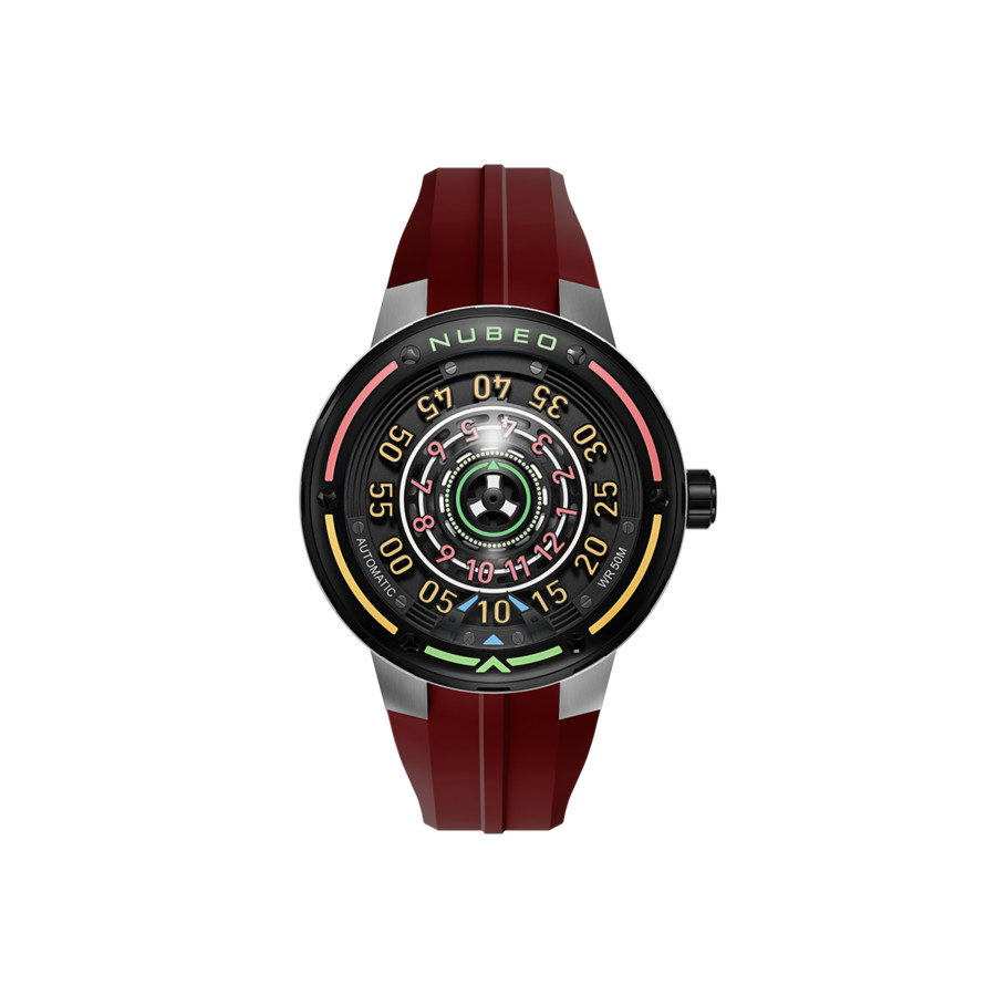 Nubeo Orbiter Grey Dial Men's Watch NB-6117-04