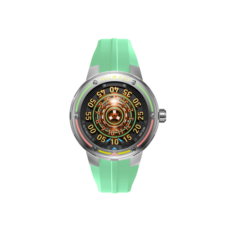Nubeo Orbiter Grey Dial Men's Watch NB-6117-08