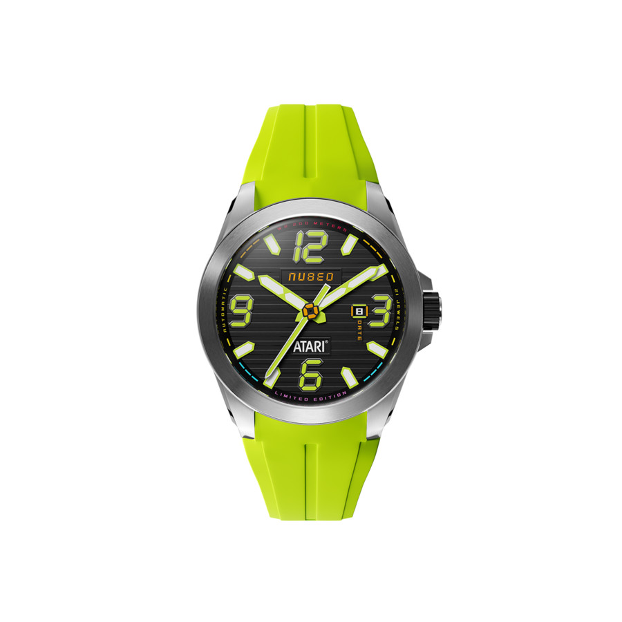 Nubeo Torrent Black Dial Men's Watch NB-6121-01