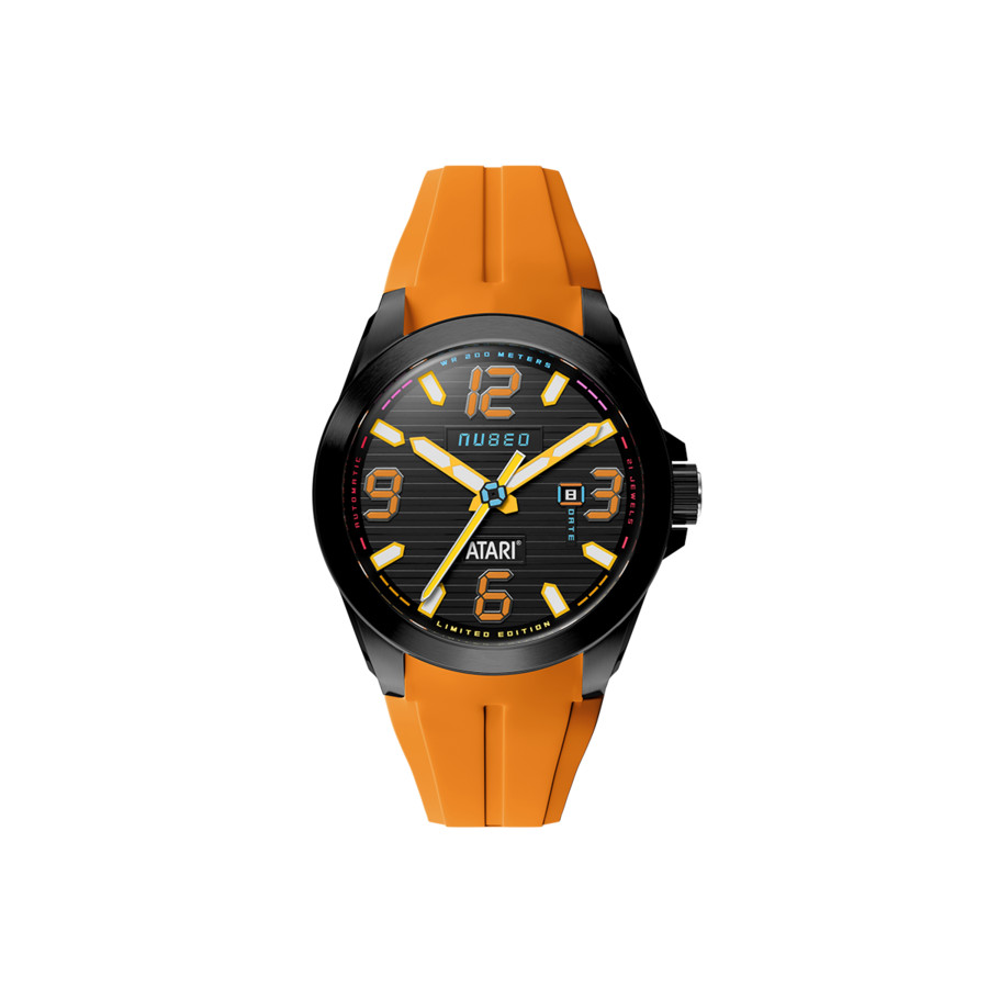 Nubeo Torrent Black Dial Men's Watch NB-6121-05