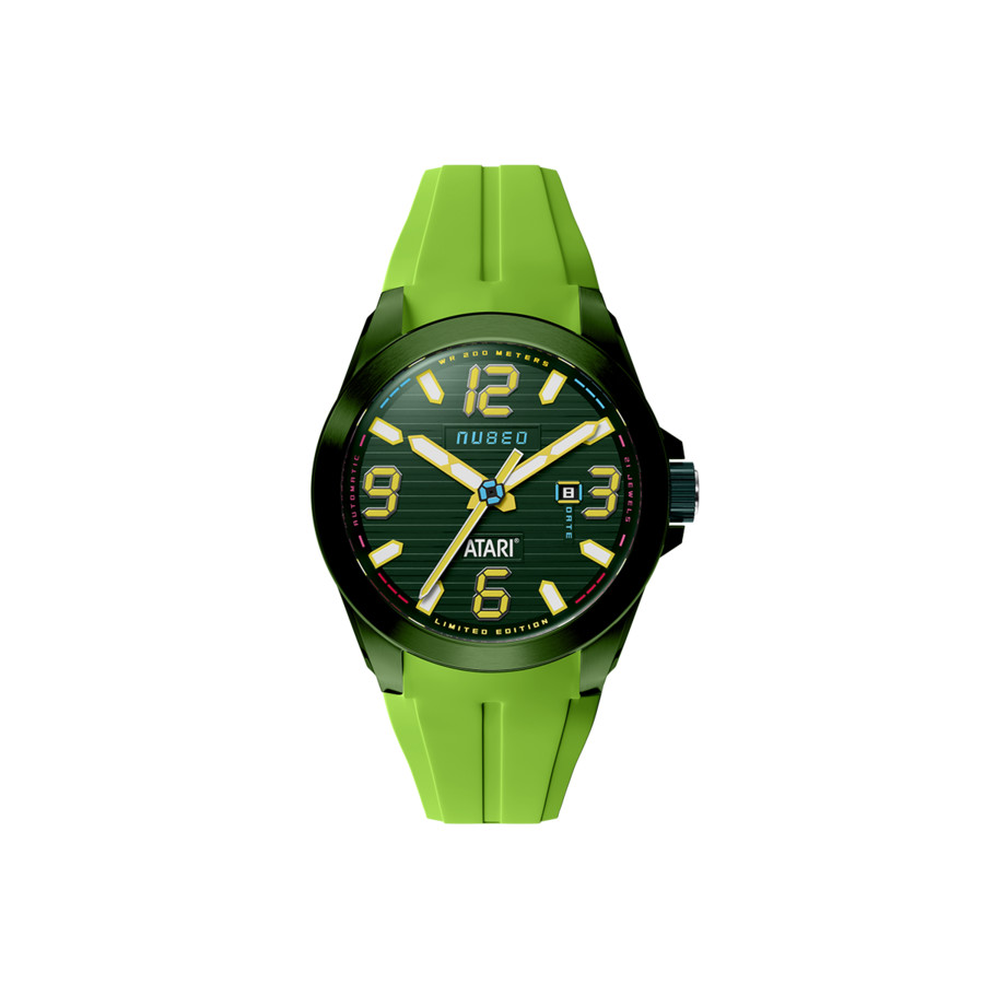 Nubeo Torrent Green Dial Men's Watch NB-6121-03