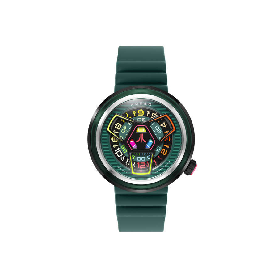 Nubeo Ventana Green Dial Men's Watch NB-6125-04