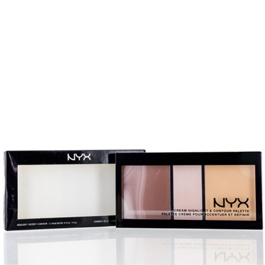 Nyx / Cream Highlight & Contour Palette Light 800897846855