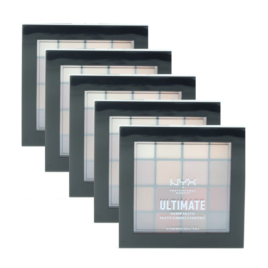 Nyx Professional Makeup Ultimate Shadow Palette-warm Neutrals Makeup 865479002371