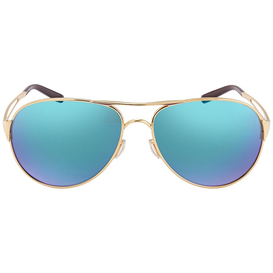 Oakley Caveat Green Mirror Aviator Ladies Sunglasses OO405440541560