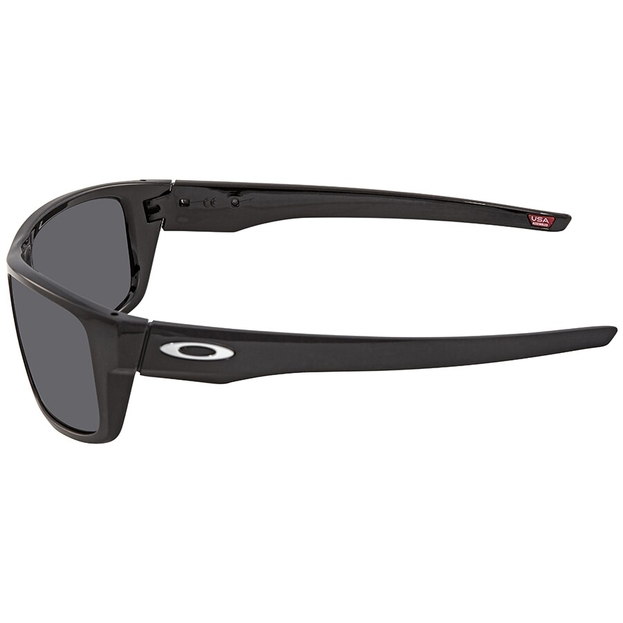 Oakley Drop Point Black Iridium Rectangular Men's Sunglasses OO9367