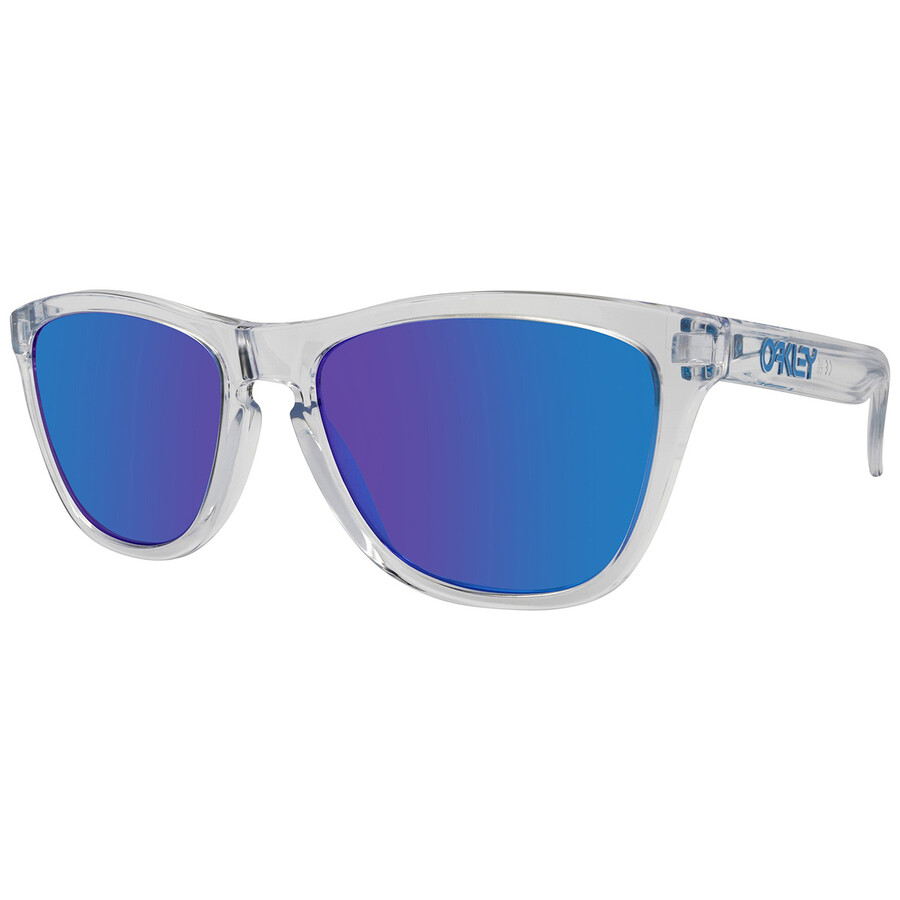 Shop Oakley Frogskins Prizm Sapphire Square Unisex Sunglasses Oo9013 9013d0 55 In N/a