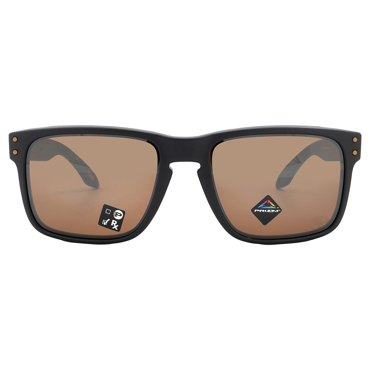 Oakley Holbrook San Francisco 49ERS Prizm Tungsten Square Men's