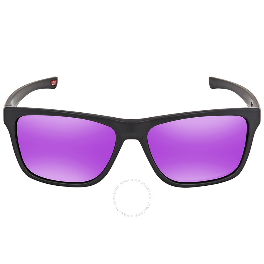 Oakley Holston Violet Iridium Rectangular Men's Sunglasses OO9334