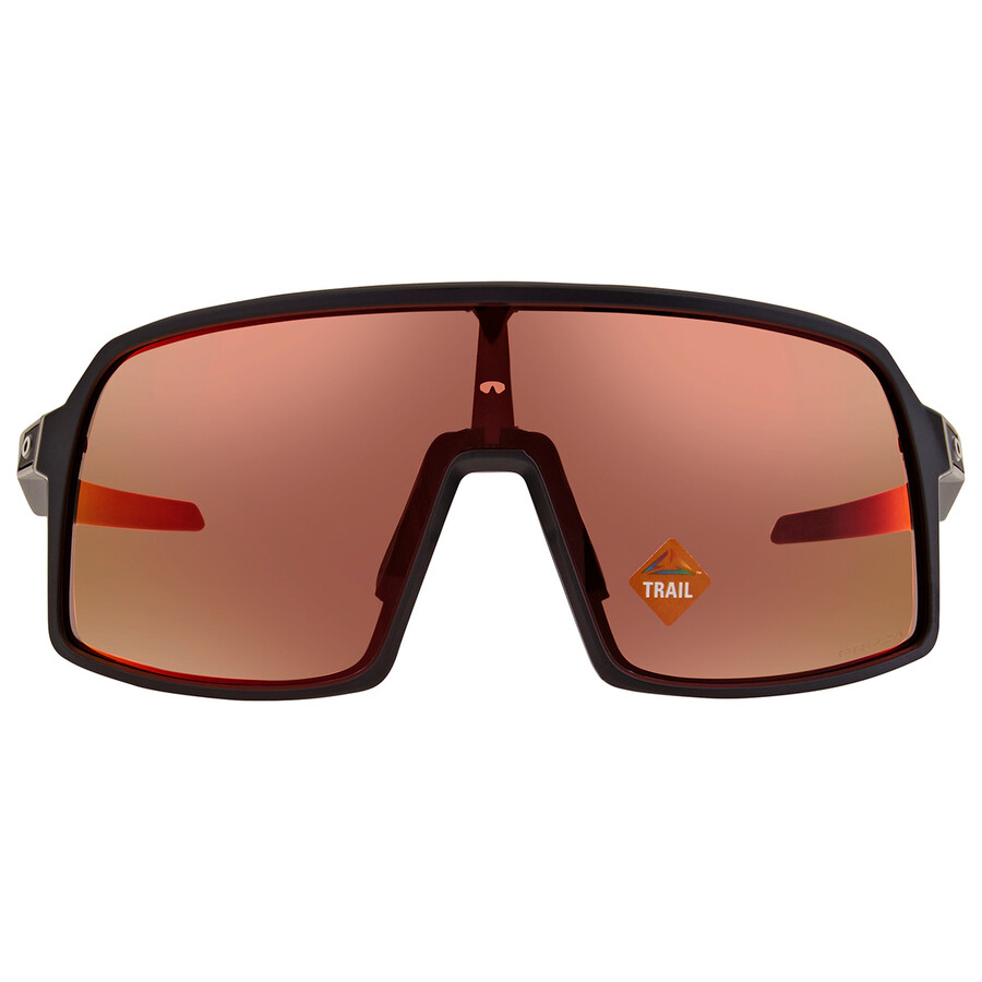 新品 OAKLEY SUTRO スートロ prizm trail torch Sutro Prizm Trail Torch Lenses, Matte Black Frame Sunglasses
