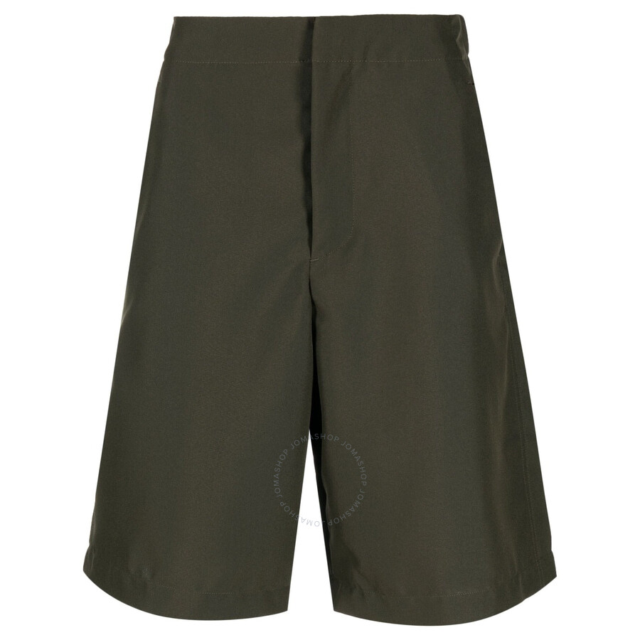 Oamc Men's Forest Wide-leg Bermuda Vapor Shorts