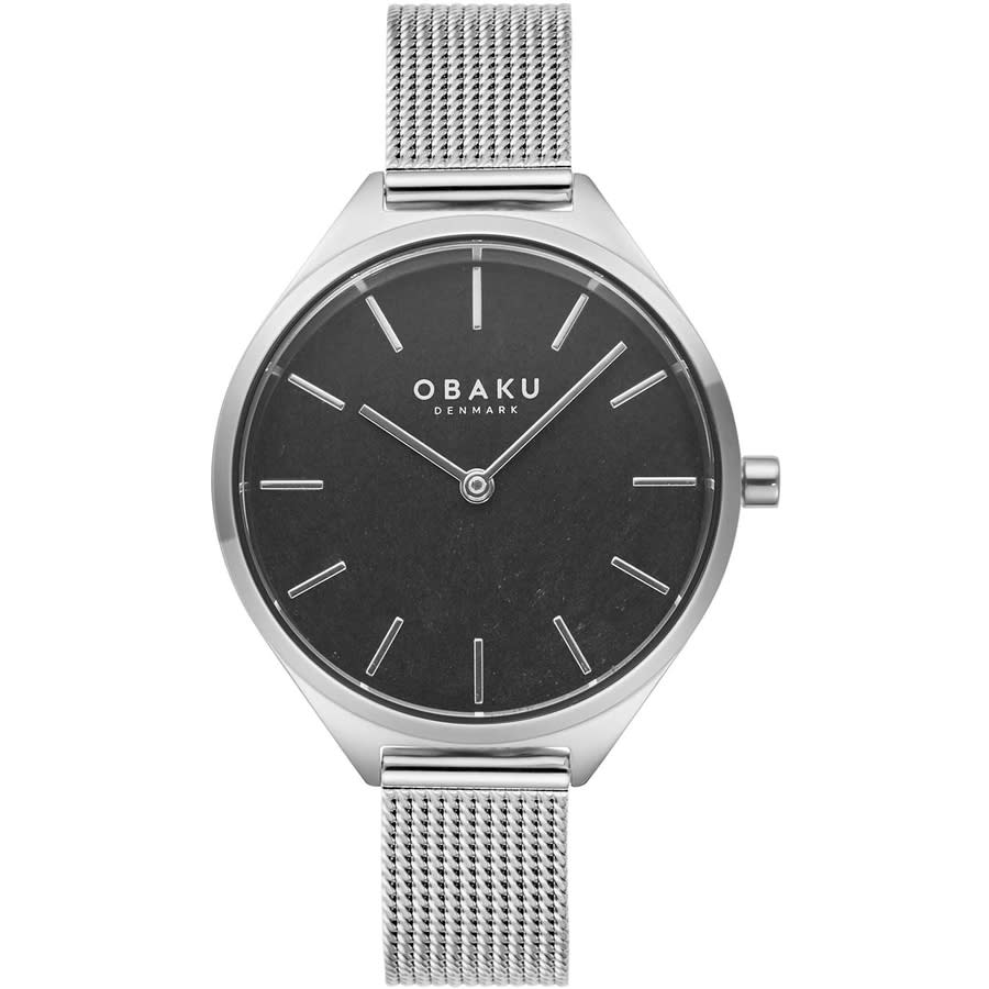 Obaku Acacie - Merlot Black Dial Rose Gold Lds Watch V276LEVBSV main image 1