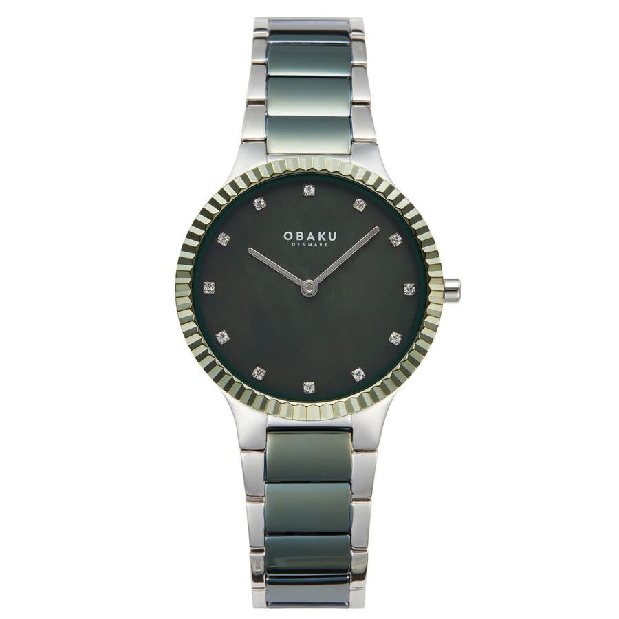 Obaku Linje Black Dial Ladies Watch V292LXOESS