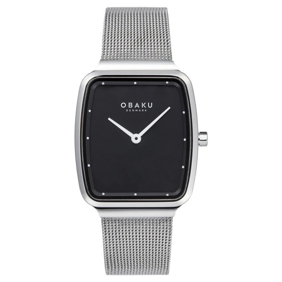 Obaku Tern Lille Quartz Black Dial Ladies Watch V267LXCBMC