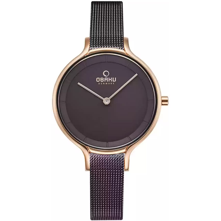 Obaku Mineral Fog - Brown Dial Stainless Steel Ladies Watch V256LHCNMC-DTED main image 0