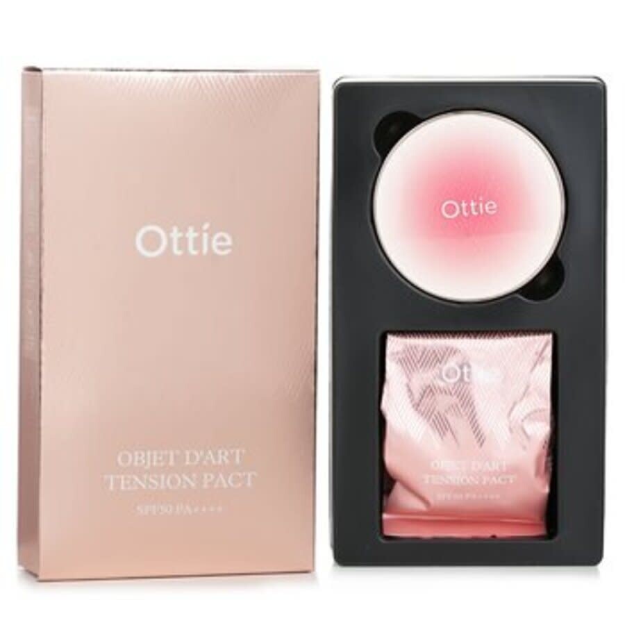 Ottie Objet D'art Tension Pact Spf 50 Pa++++ And Refill - 23 Natural