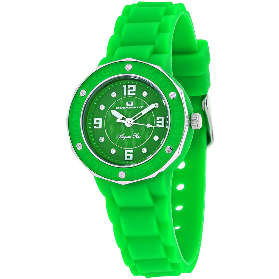 Oceanaut Acqua Star Quartz Green Dial Ladies Watch OC0439