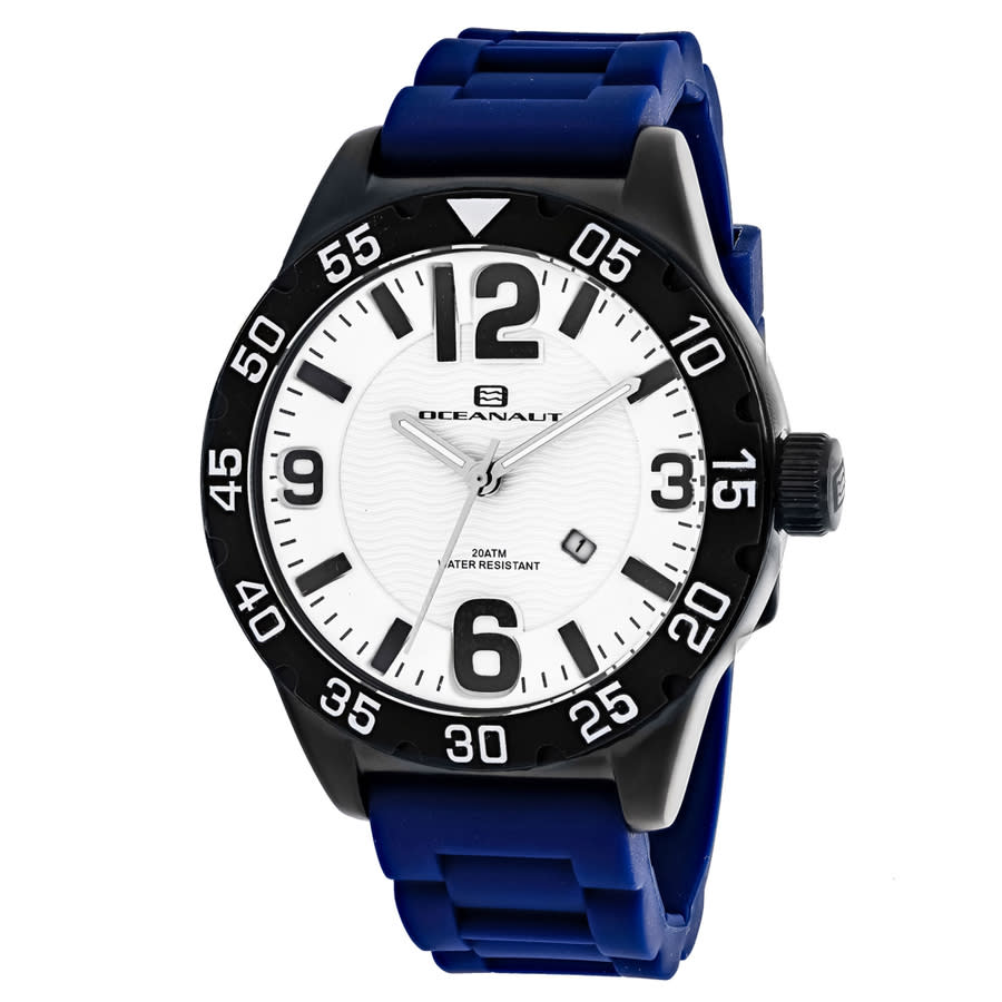 Oceanaut Aqua One Quartz White Dial Men's Watch OC2714