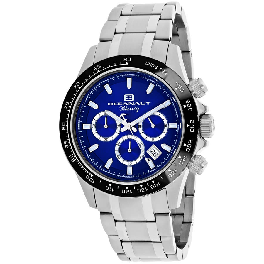 Oceanaut Biarritz Chronograph Quartz Blue Dial Men's Watch OC6113