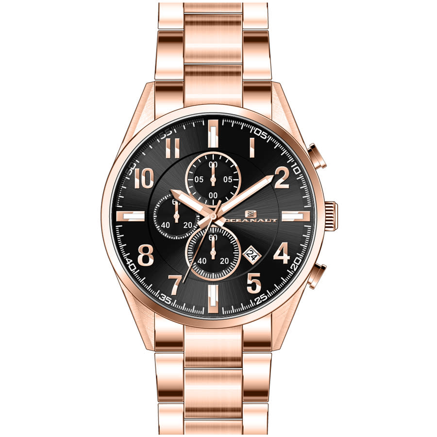 Oceanaut Escapade Chronograph Quartz Black Dial Men's Watch OC5856