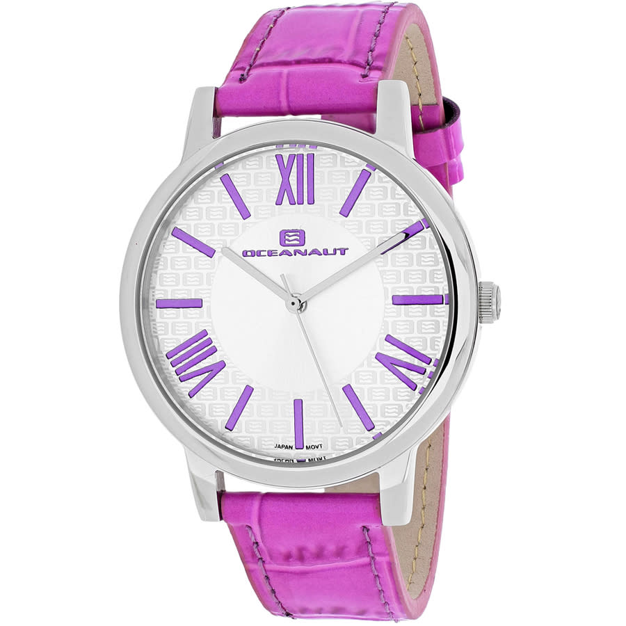 Oceanaut Moon Quartz White Dial Ladies Watch OC7212