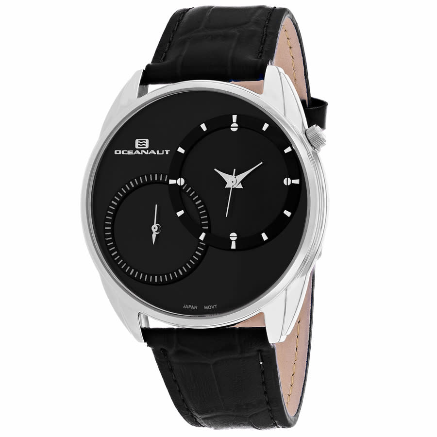 Oceanaut Sentinel Quartz Black Dial Men's Watch OC3351