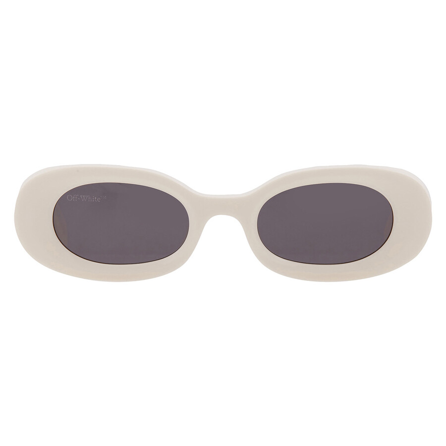 Off-white Amalfi Dark Grey Oval Unisex Sunglasses Oeri087 0107 49
