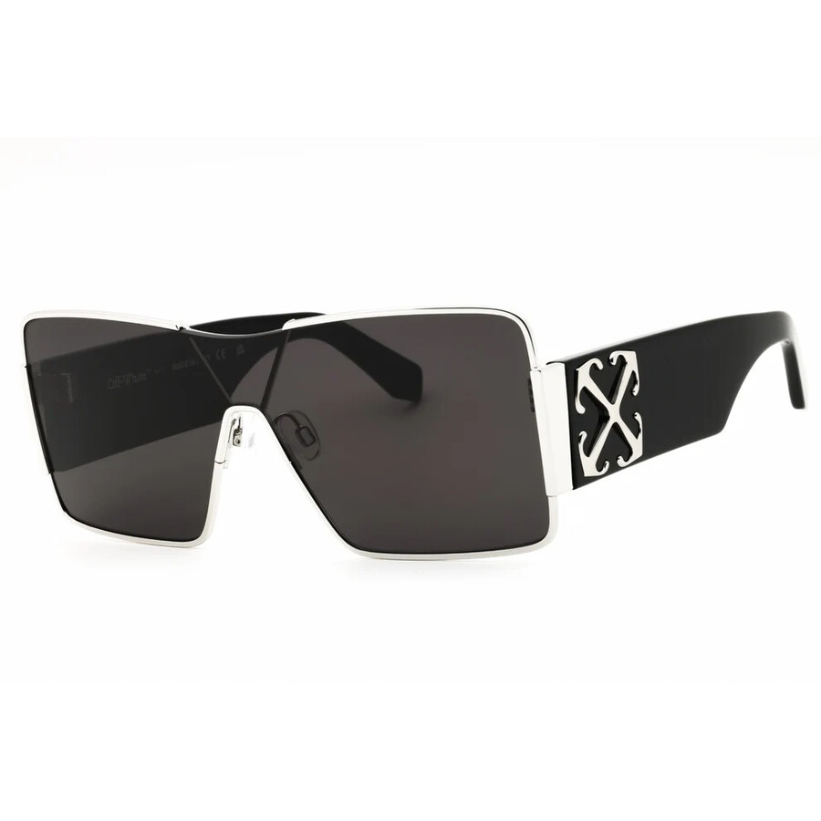 Off-white Aspen Dark Grey Shield Unisex Sunglasses Oeri14g 7207 141