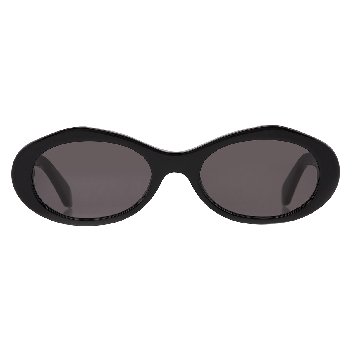 Off-White EDISON Dark Grey Oval Men's Sunglasses OERI13G 1007 55