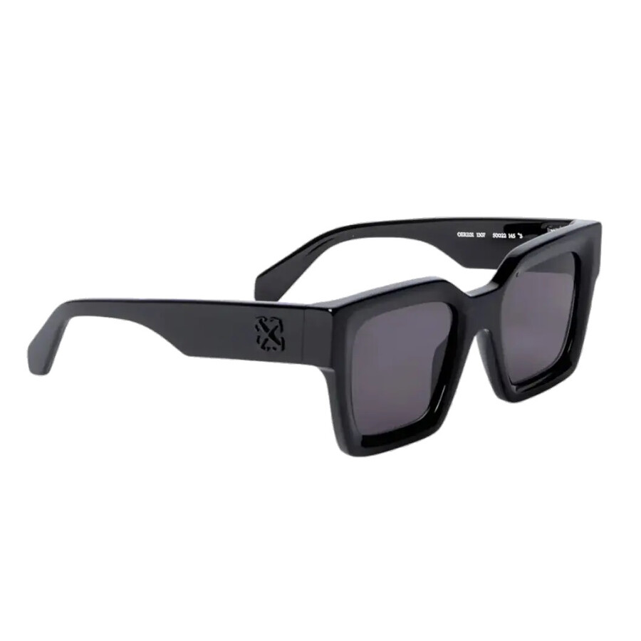 Off-white Jackson Dark Grey Square Unisex Sunglasses Oeri13i 1307 50