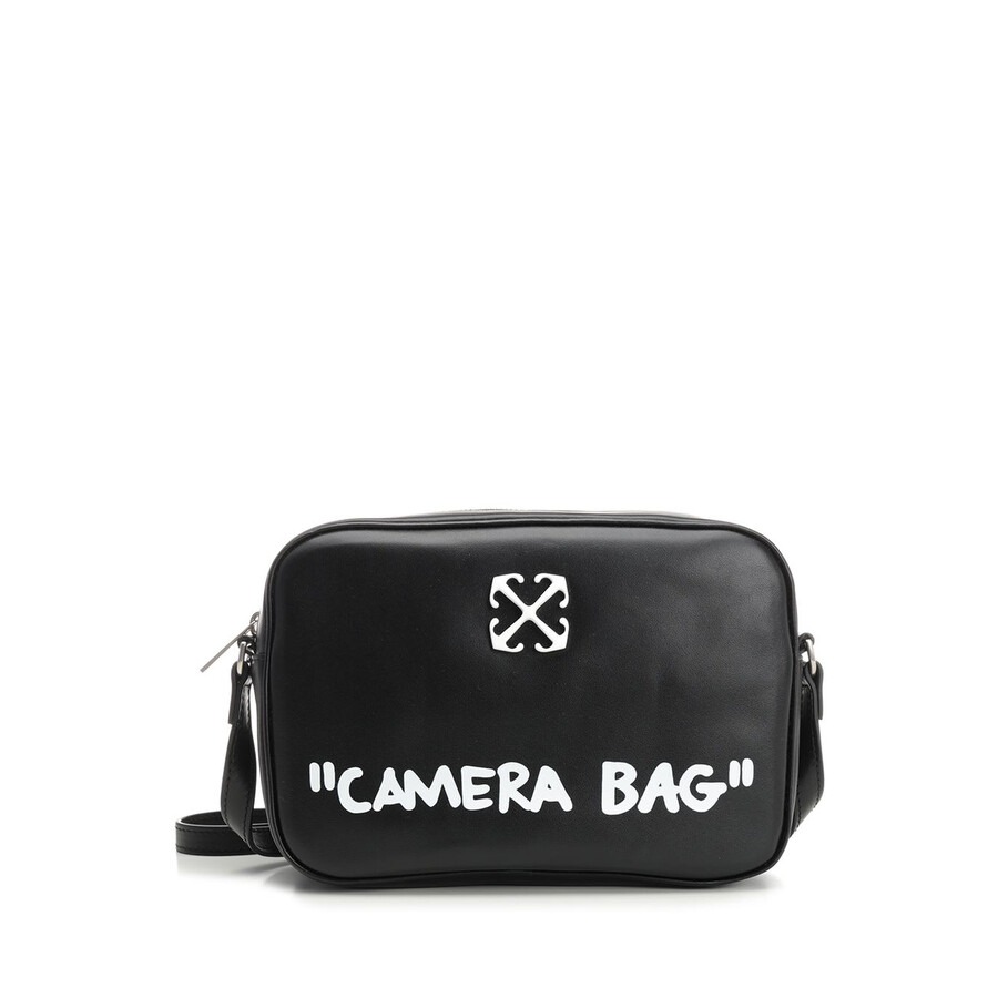 Off-white Jitney Shoulder Bag In Black