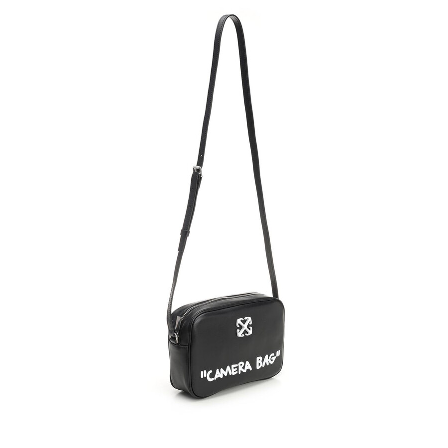 Off-white Jitney Shoulder Bag In Black